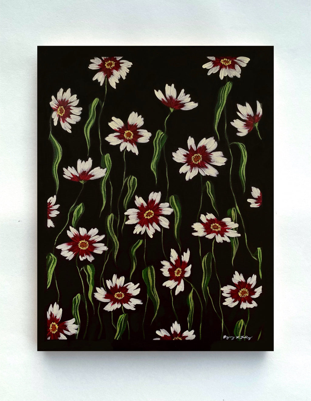 “Coreopsis Blooms” 11x14” Painting