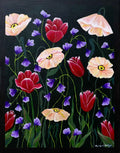 “Tangled Blooms” 11x14” Painting