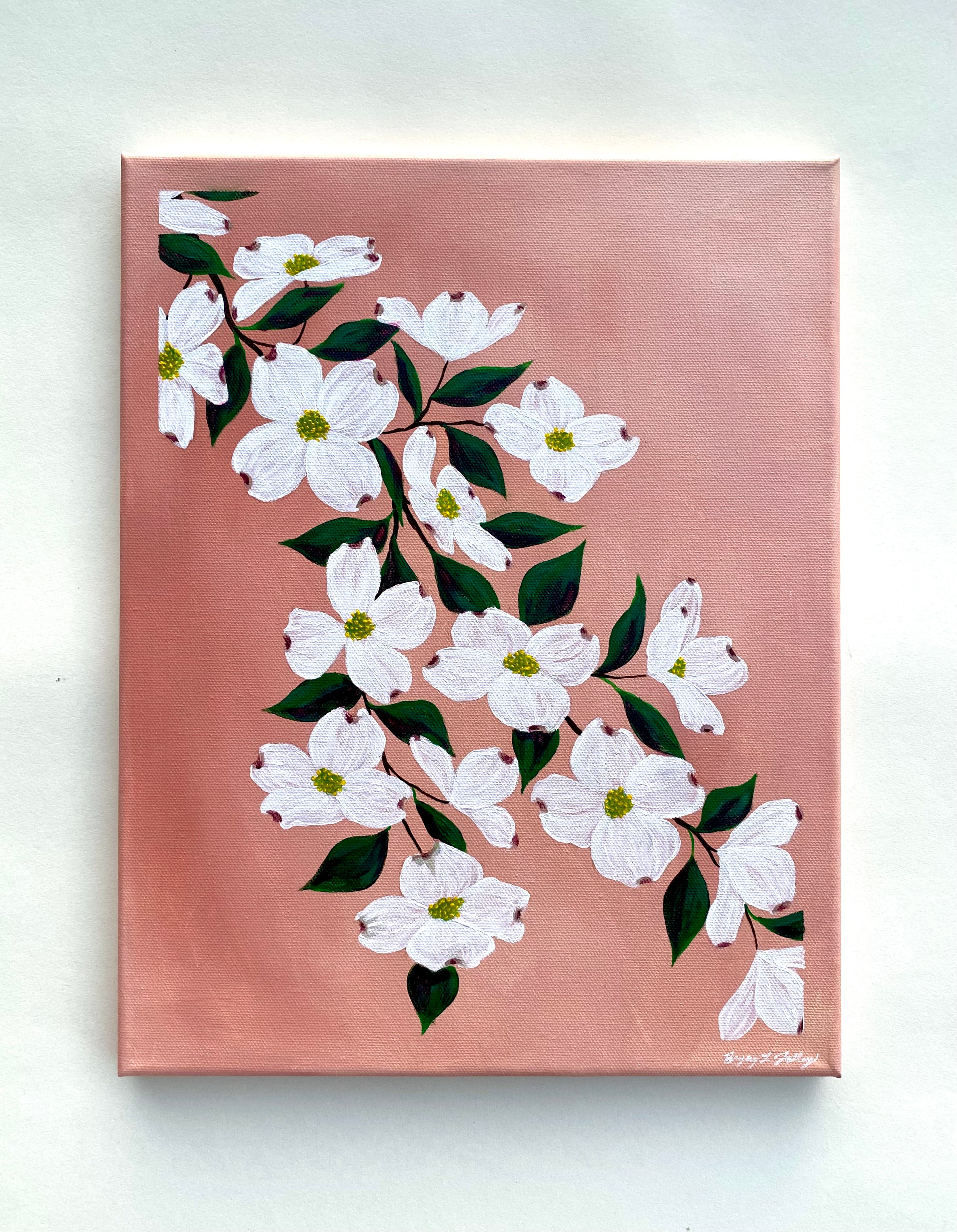 “Dogwood Blooms” 11x14” Painting