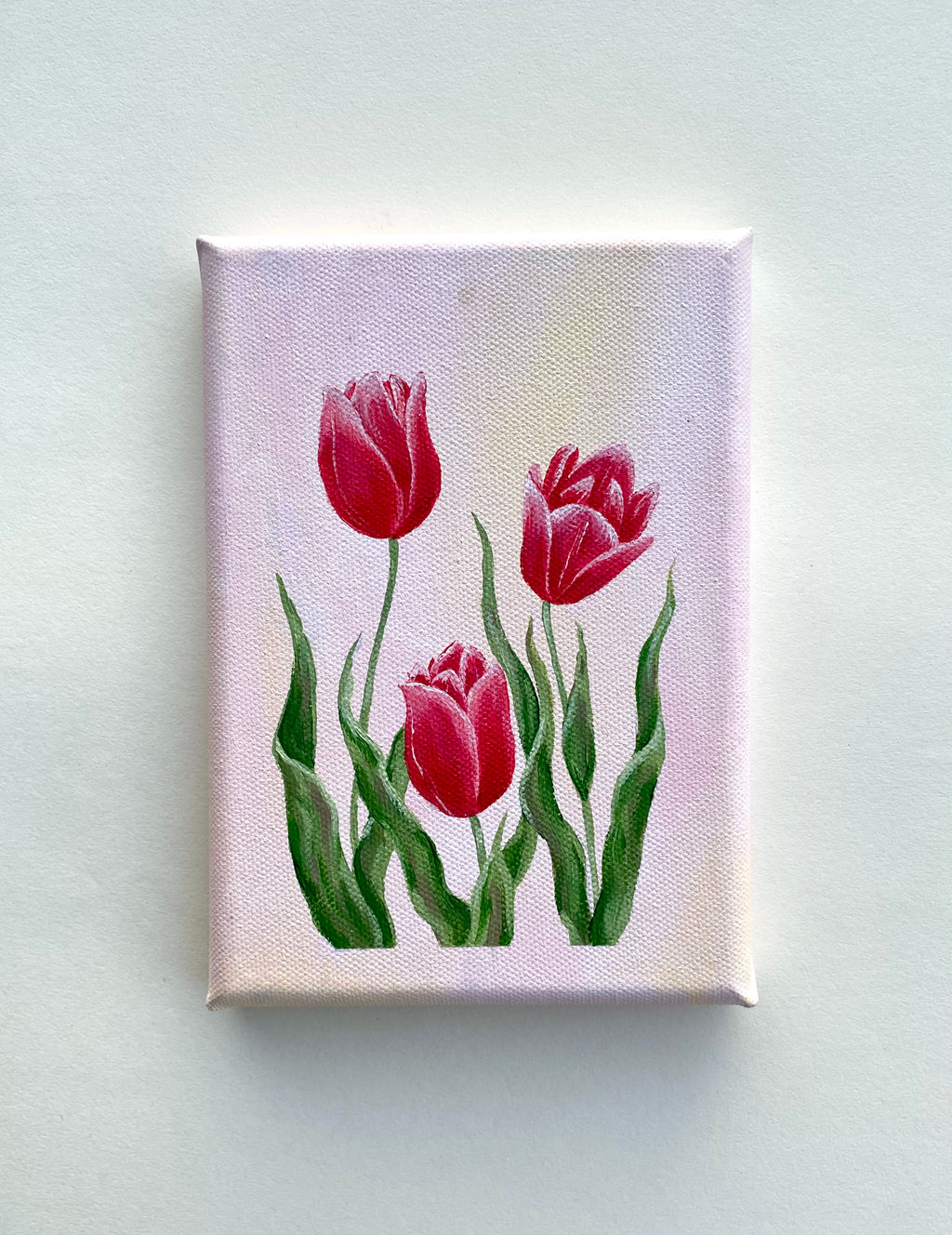 “Tulips” 5x7” Painting